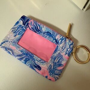 Lilly Pulitzer ID card case in Shade Seeker print